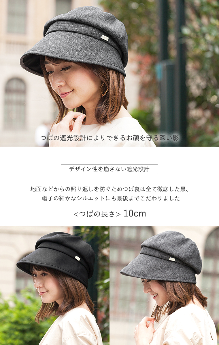 BICHERIEの遮光帽子について