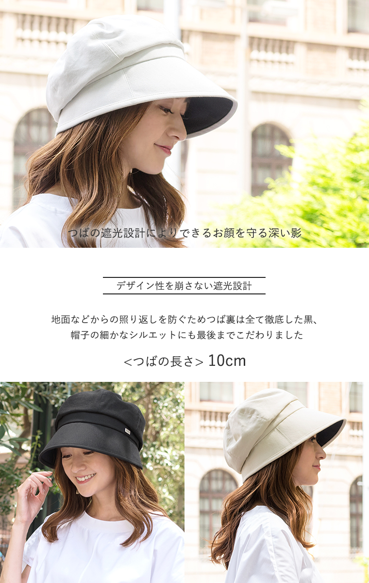 BICHERIEの遮光帽子について