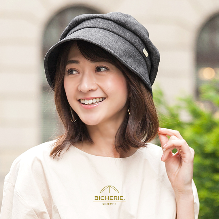 BICHERIE 完全遮光ハット キャスケット