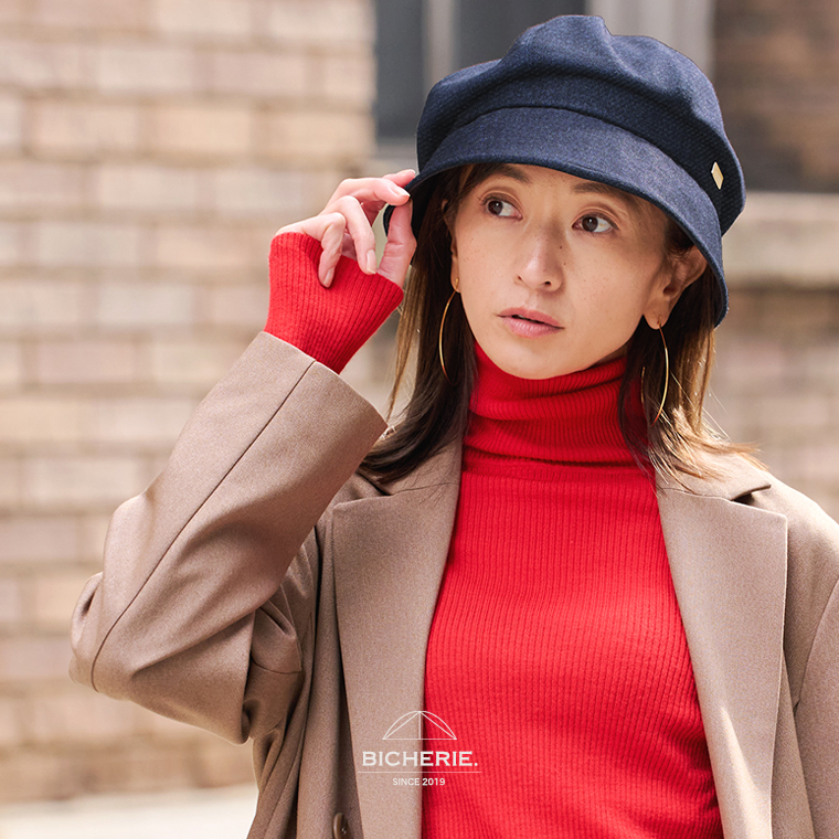 BICHERIE 完全遮光ハット キャスケット