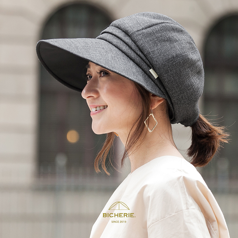 BICHERIE 完全遮光ハット キャスケット