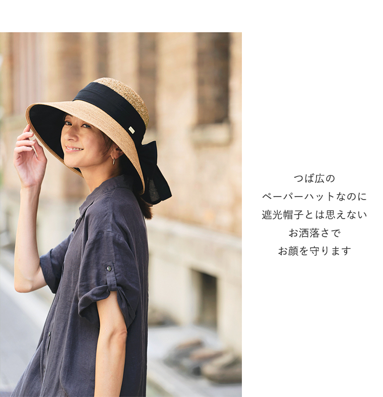 BICHERIEの遮光帽子について