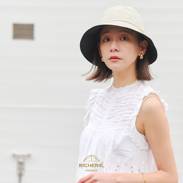 BICHERIE 完全遮光ハット サファリ帽子
