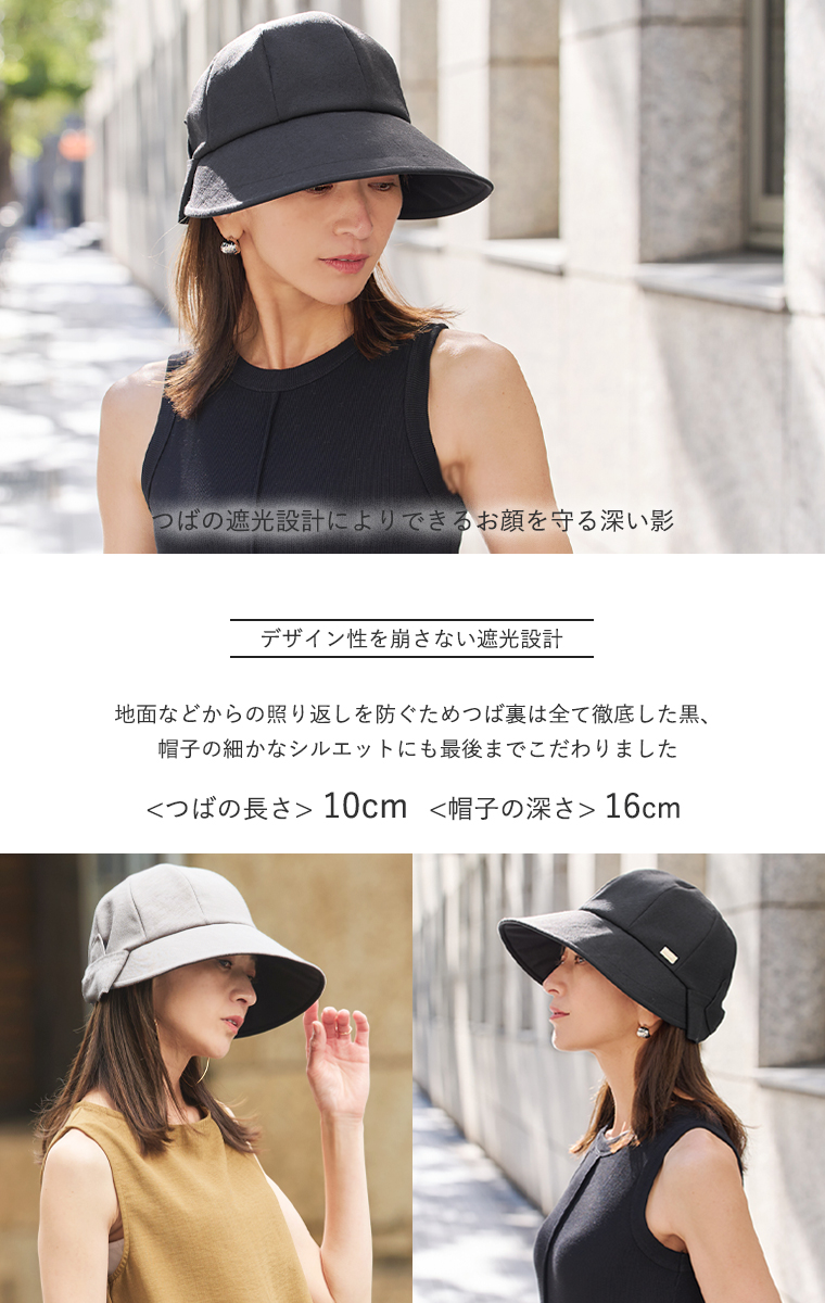 BICHERIEの遮光帽子について