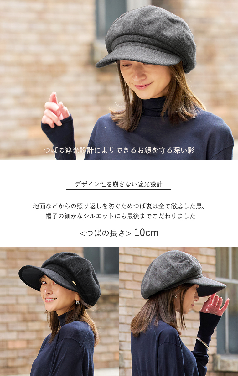 BICHERIEの遮光帽子について