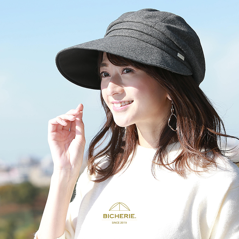BICHERIE 完全遮光ハット キャスケット