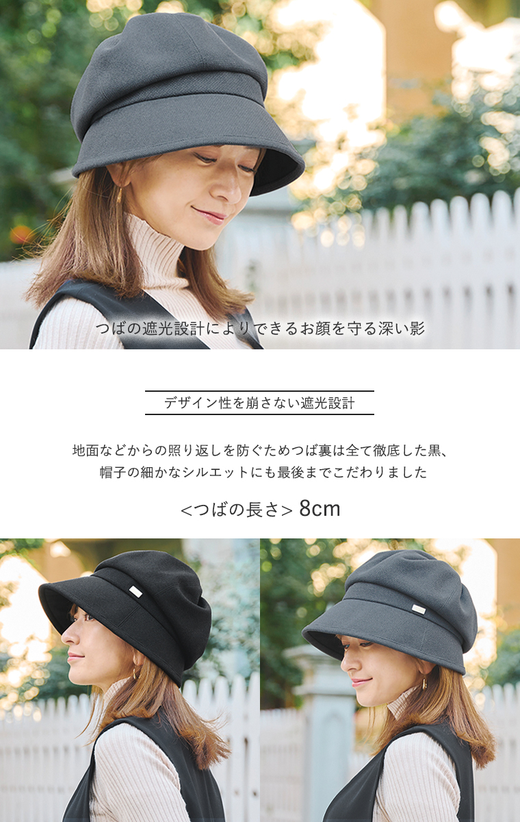 BICHERIEの遮光帽子について