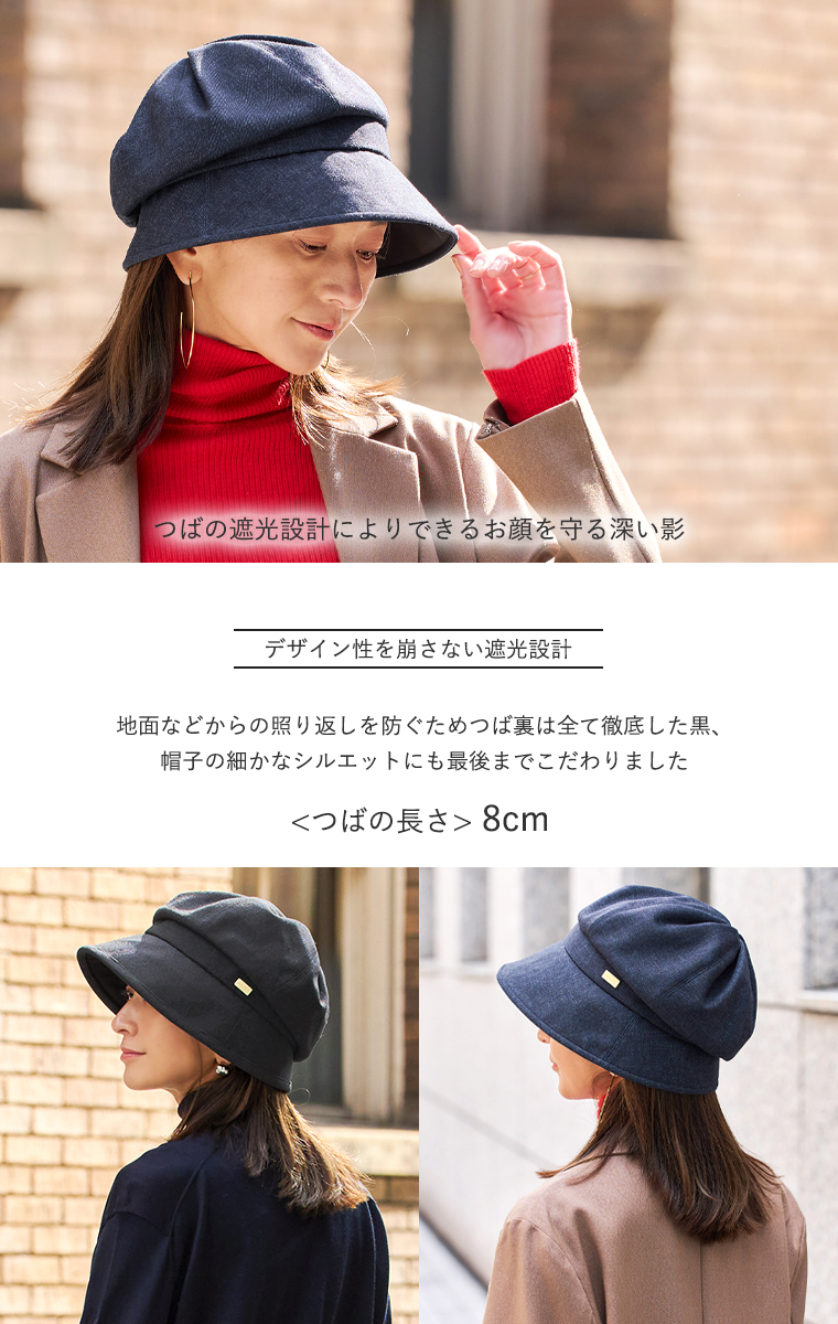 BICHERIEの遮光帽子について