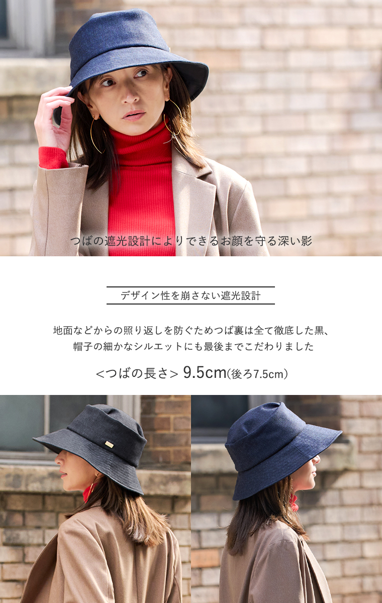 BICHERIEの遮光帽子について