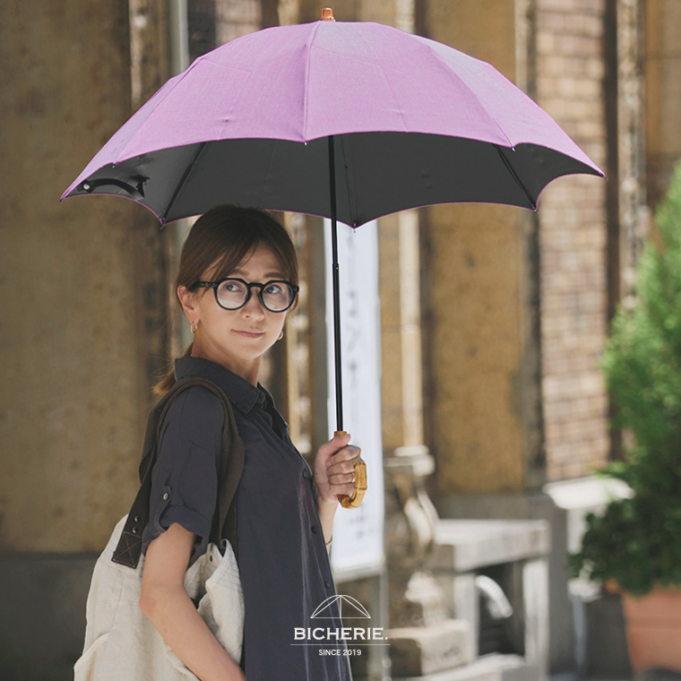 BICHERIE 完全遮光日傘 ２段折りたたみ