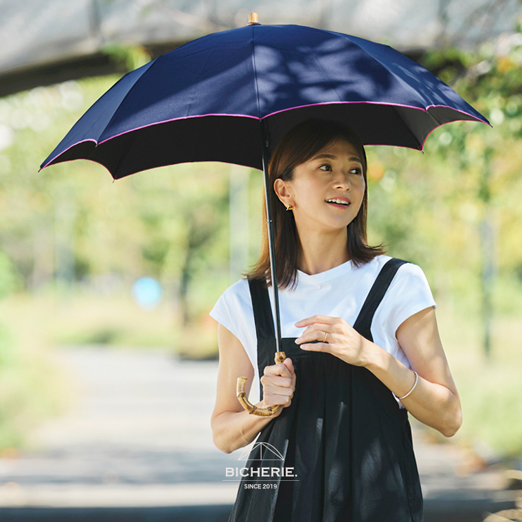 BICHERIE 完全遮光日傘 ２段折りたたみ