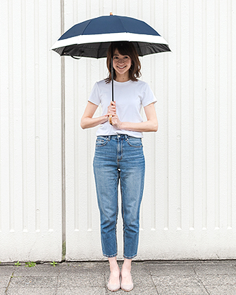 2段折りたたみ傘