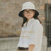 アウトレット セール 100%完全遮光 国産 ナチュールサファリ 帽子 麻スラブ 