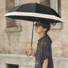 アウトレットセール 100%完全遮光 晴雨兼用 折りたたみ日傘 2段タイプ 50cm バイカラー