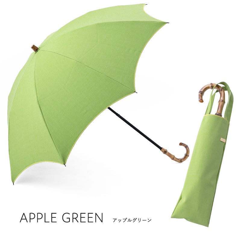 100%完全遮光 晴雨兼用 折りたたみ日傘 2段タイプ 50cm アーチ シャンブレー ターコイズ