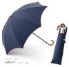 アウトレット 100%完全遮光 晴雨兼用 折りたたみ日傘 2段タイプ 50cm アーチ シャンブレーデニム　ネイビー